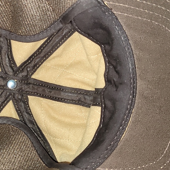 Vintage. Made in USA. Thick canvas Duck- Hunting Cap with foldable flaps. Large - Picture 7 of 9